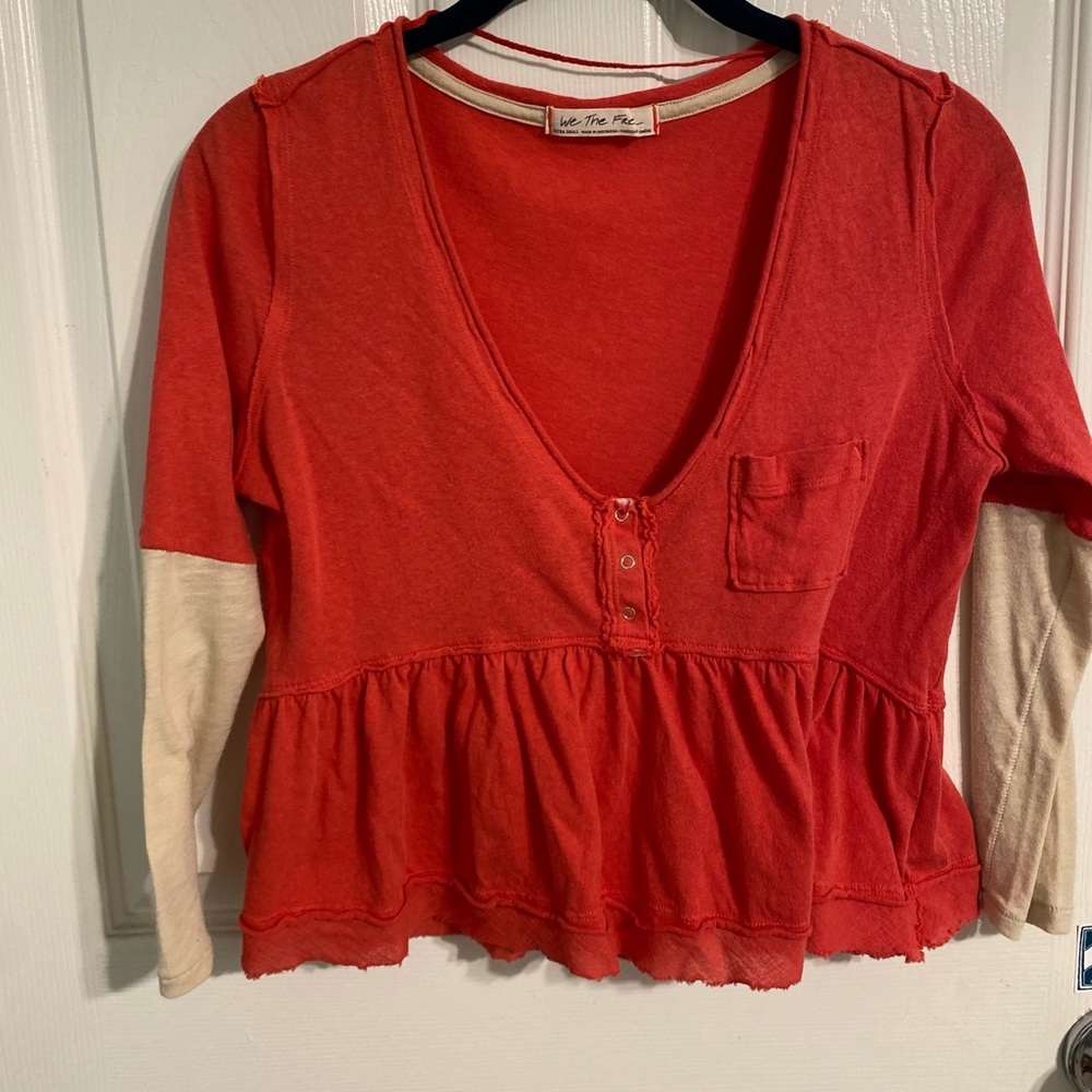 Free People Womens Long Sleeve